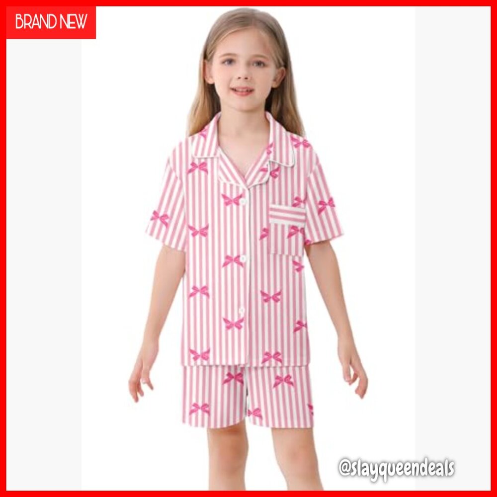 Soft Lyocell Pajama Set Button-Down Sleepwear Lou… - image 2